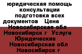 юридическая помощь консультации подготовка всех документов › Цена ­ 600 - Новосибирская обл., Новосибирск г. Услуги » Юридические   . Новосибирская обл.,Новосибирск г.